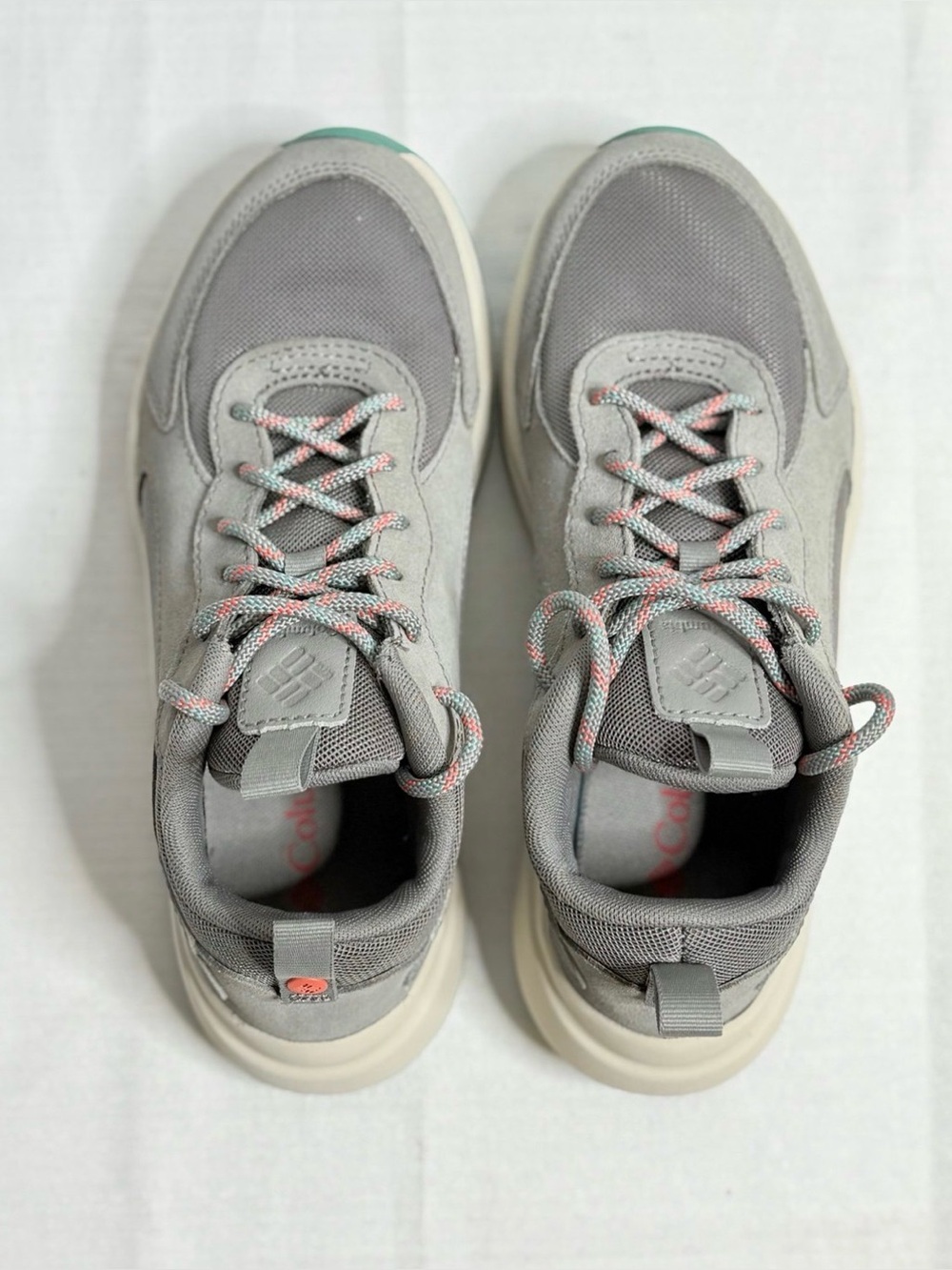 Columbia Women’s Pivot Mid Waterproof Trail Hiking Shoes Gray  6.5 - Picture 4 of 9